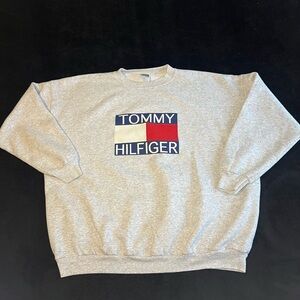 Vintage Tommy Hilfiger Bootleg Crewneck Sweatshirt Size 3XL on Tultex Tag